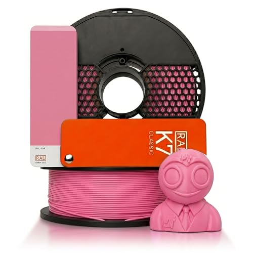 Image of NFIL3D 1KG Net Rpla Pink 3D Printer Filament | Filaments for 3D Printer| 1.75mm| Accuracy - + /- 0.015mm | 1000g 3D Filament, 250g Spool & 350g Packaging Weight (Total Weight 1.6KG)