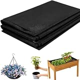 Raised Garden Bed Liner,63in*9.5ft Planter Box Liner,Waterproof Non Woven