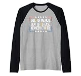 Funny Gulf of Mexico Dept of Defense Kennedy Center Raglan Baseball Tee
