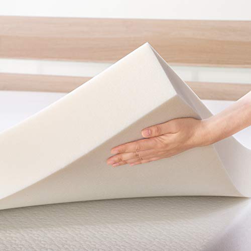 Best Price Mattress 4 Inch Ventilated Memory Foam Mattress Topper, Certipur-Us Certified, Short Queen #TOP25