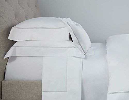 Tuscany Fine Linens Tuscany Fine Italian Linens Amore King, White Duvet Set