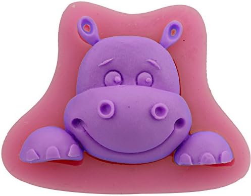 Sina Moule A Gateau Hippo En Silicone En Forme De Hippopotame Amazon Fr