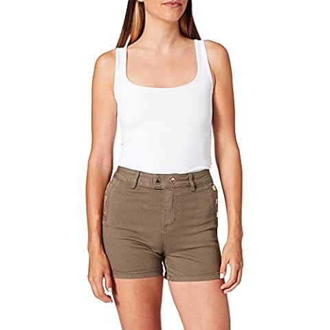 Morgan Women's High Waist Lurex Shorts Cover