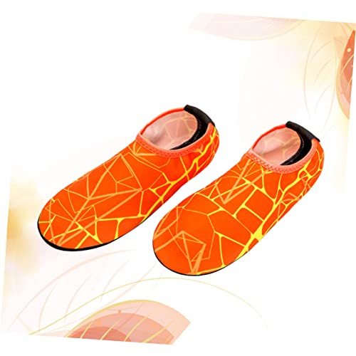 Gogogmee Thick Unisex Beach Diving Socks Quick Dry Non-Slip Snorkeling Ankle Socks Size s 34-35