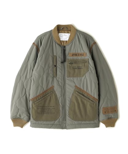 [ABbNX] QUILTED ARMY JACKET FLYNIG SHARKS Lebh A[~[WPbg tCOV[N Y M 310 I[u 783-4252024