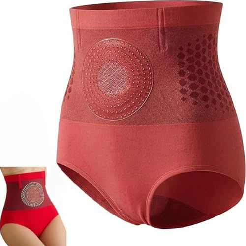 HAOLEI Braga Faja Reductora Mujer,Cintura Alta Braga Faja Sin Costuras Pantalones Cortos Termogénicos para Esculpir Quemagrasas Braguitas Moldeadoras para Postparto Recuperación Shapewear Bragas