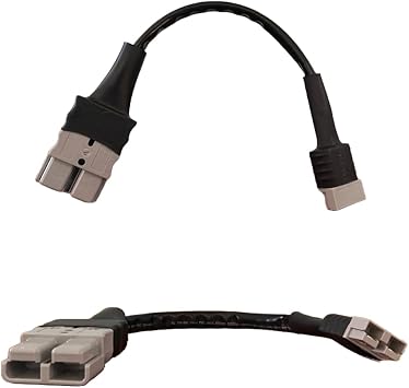Schauer バッテリー-充電器アダプター – SB175グレープラグからSB50 Schauer JAC2024H、JAC2036H、JAC1548H充電器15~40アンペア用 ゴルフカートおよび産業機器用