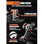 Mikolo Leg Extension and Curl Machine, Adjustable Leg Curl Machine, Seated Leg Extension and Lying Curl Machine for Home Gym, Leg Workout Equipment with Cable System - Image 3