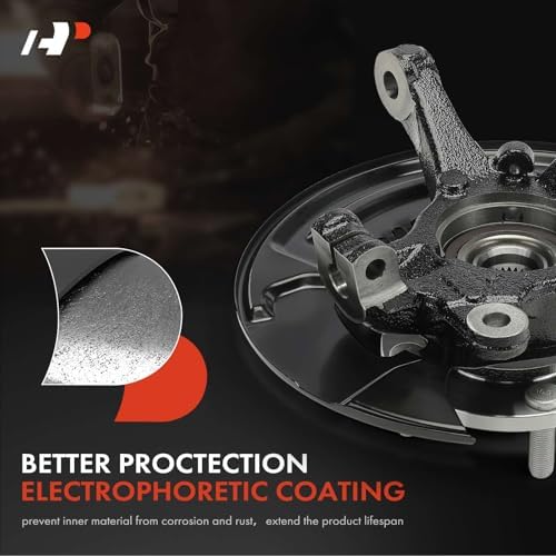 A-Premium Front Left & Right Steering Knuckle & Wheel Bearing Hub Assembly — 사진 6