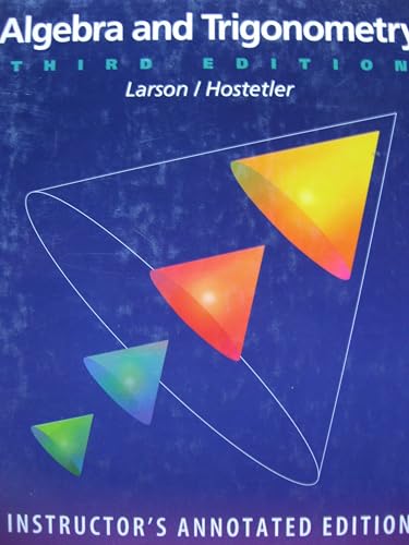 Algebra and trigonometry 0669332348 Book Cover