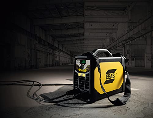 Esab 0700500070 Miniarc Rogue Es 180I Stick Welding System, Dual Voltage Input, Adjustable Hot Start/Arc Force, Stick 6010 Mode, Power Factor Control, Electrodes Up To 5/32", Ip23S Designed #TOP6