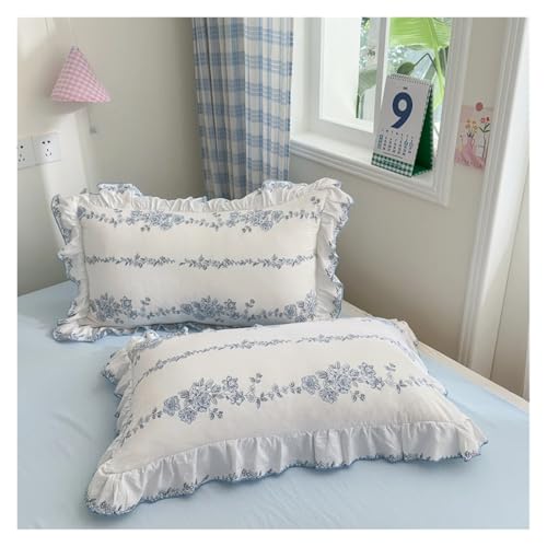 Housse de couette mariage en dentelle rose, cadeau idéal pour les mariés - 3