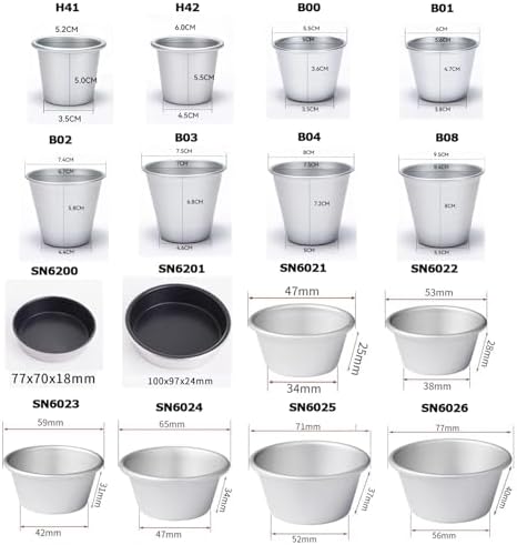 Commercial Egg Tart Pressing Machine with 16 Molds - Manual Custard Tart Shell Maker, Hand Press Egg Tart Skin Tool for Home & Cake Shop Use, Model SN6200