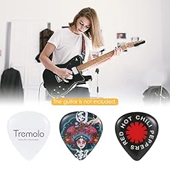 SHUIYUE 3 pièces de Choix de Guitare Accessoires d’instruments de Musique pour Guitare électrique Basse (Lourde… - Les Beatles, Paul McCartney, John Lennon, RIngo Starr, George Harrison SHUIYUE 3 pièces de Choix de Guitare Accessoires d'instruments de Musique pour Guitare électrique Basse (Lourde… – Image 5