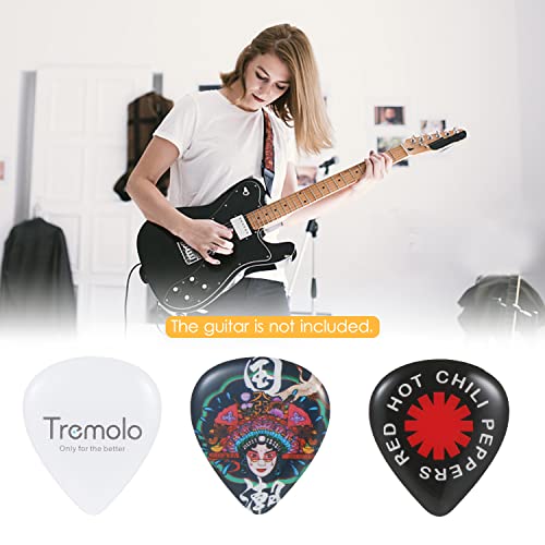 SHUIYUE 3 pièces de Choix de Guitare Accessoires d’instruments de Musique pour Guitare électrique Basse (Lourde… - Les Beatles, Paul McCartney, John Lennon, RIngo Starr, George Harrison SHUIYUE 3 pièces de Choix de Guitare Accessoires d'instruments de Musique pour Guitare électrique Basse (Lourde… – Image 6