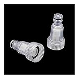 2 Piezas 3/4" Conector Rápido Grifo Con Filtro Estándar De Lavado De La Máquina Grifo Conjunta Del Césped Del Jardín De Riego Accesorios De Tubería
