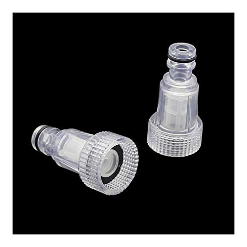2 Piezas 3/4" Conector Rápido Grifo Con Filtro Estándar De Lavado De La Máquina Grifo Conjunta Del Césped Del Jardín De Riego Accesorios De Tubería