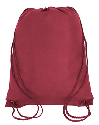 Bulk Drawstring Backpack Bags Sack Pack Cinch Bag Tote Sport Storage for Gym Traveling