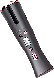 Beavorty Modelador De Cabelo Automático Fio Modelador De Cabelo Fio Modelador De Cachos Giratório Varinha De Ondulação Portátil Modelador De Cabelo Fio Modelador De Cabelo