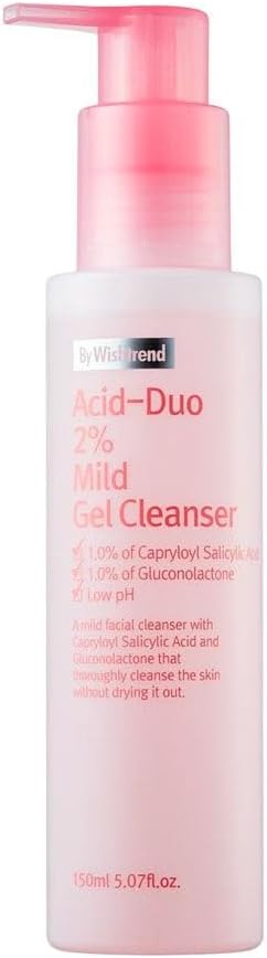 BY WISHTREND Acid-duo 2% Mild Gel Cleanser 150ml