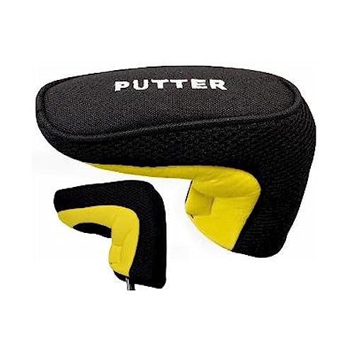 JP Lann Putter Headcover (Yellow) for Anser & Blade Putters
