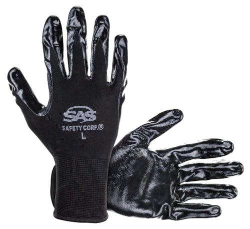 SAS 640-1909 Lrg PawZ 15-Gauge Nitrile C