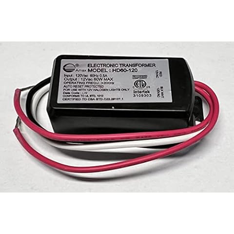 60W Electronic Low Voltage Halogen Transformer Cover