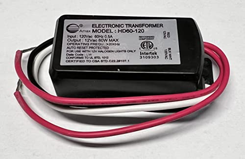 Image of Amax Lighting- 60 Watt Step Down Electronic Transformer