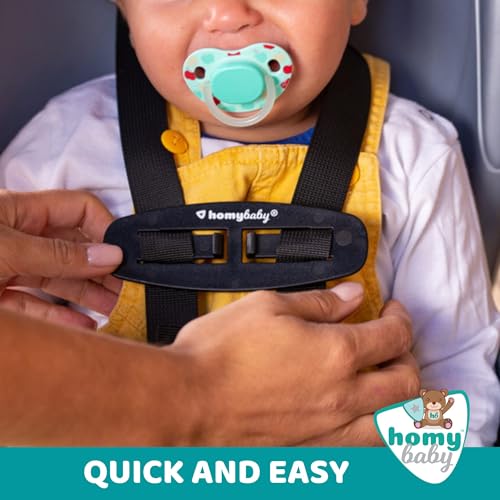 HOMYBABY® Gurtsammler kindersitz - Gurtverlängerung Kindersitz - Abschnallschutz kinder auto - Gurtschloss Verlängerungen - Strap stop sicherheitsgurt auto - Beltlock stop kinder - Gurtwächter
