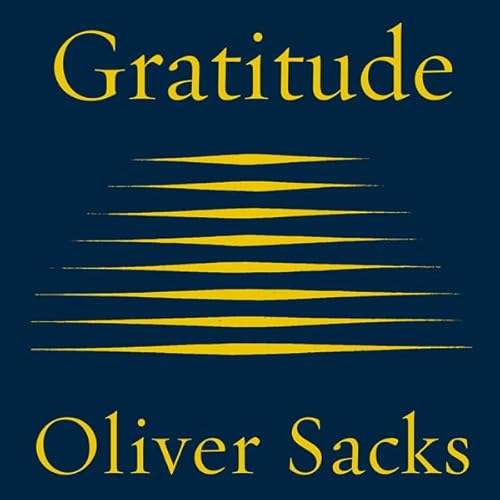 Gratitude Audiolivro Por Oliver Sacks capa