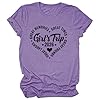 MLZHAN Women's Girl's Trip 2026 T-Shirt Great Memories Great Times Friends Graphic Tee Casual Crewneck Short Sleeve Tops (Purple,XXL) #1