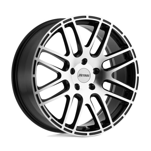 P6A 19X8 5X100 72.1 +35 G-BLK-MACH Custom Wheel 1 Wheel
