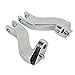 XFMT Chrome Passenger Foot Pegs Mount Bracket Kits For Harley Touring Road Street Glide 1993-2020