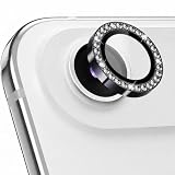 スマート良品 【上品キラキラ】 カメラカバー iPhone 17 / 17 Air / 17 Pro / 17 Pro Max 対応 カメラフィルム カメラレンズ保護 レンズカバー 高透過 画質そのまま 気泡なし 簡単貼り いphone17 カメラ保護 キズ防止 耐衝撃 sc077 (iPhone17 Air, 02 ブラック)