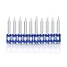 KIMSING MTSD-32 12 Gauge 1 1/4 Inch X .109 Inch Smooth Shank Plastic Collated Concrete and Steel Drive Pin Mechanical Galvanized for Gas Power Concrete and Steel Nailer 1000 PCS/Box (1 box)