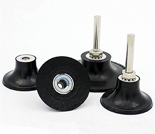 1 stücke 1 zoll 25mm Unterstützung Pad + 6mm Schaft Halter Schleifen Disc Pad Halter Schaft Spirale Fach Für Disc Schleifpad Cover