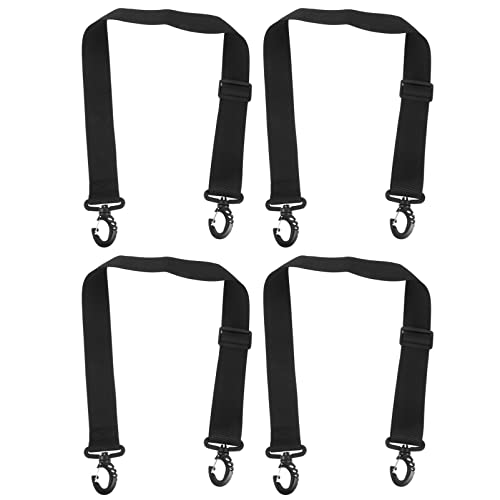 BESPORTBLE 4PCS The Skating Shoes Portable Belt Ski Gear Ski Boot Carrier Snowboard Boot Carrier Strap Snow Boot Hand Strap Sport Accessories Snowboard Boot Holder Skates Nylon Adjustable