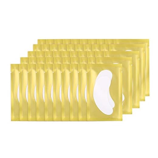 50 stycken Eye Pads, Eye Pads, Professional Eye Gel Patch Hydrogel Eye Pads med dynamisk passform för ögonfransförlängning Ögonfransförlängning Ögonfrans Skönhet för ögonfransförlängning