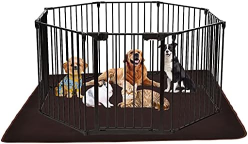 MatLeya Washable Pee Pads Waterproof Mats for Dogs, Ultra Absorbent Puppy Training Pad 60" x 60", Housebreaking Whelping Pads Reusable Pet Pee Pad for Dogs, Cats, Bunny