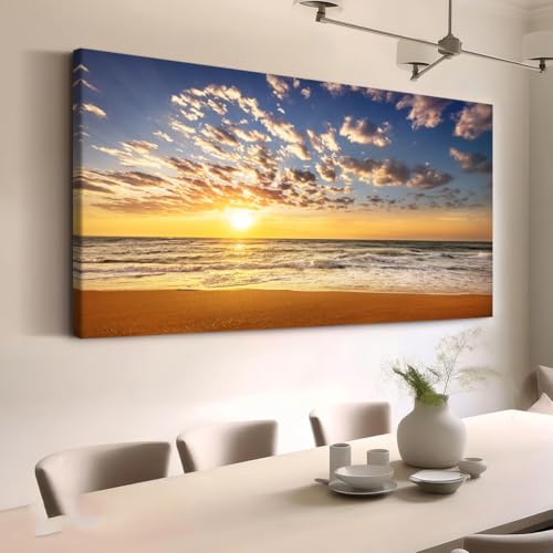 Tableau sur toile coucher de soleil pour illuminer un mur sombre