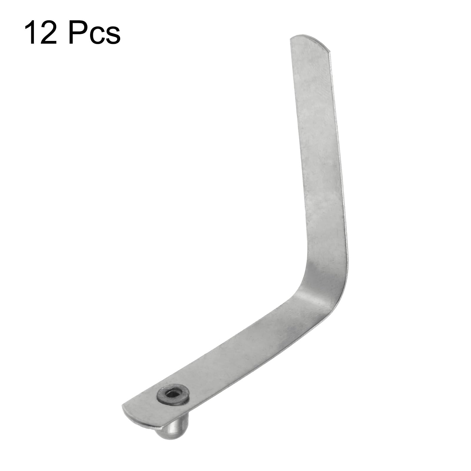 Clips à Ressort En Acier Inoxydable - Lot De 6 Pour Kayak, Tentes, Auvents | Fixation Rapide Sans Vis, Diamètre 6 Mm - 13