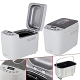 brotbackautomat knethaken entfernen Mit Spezialprogrammen für z. B. glutenfreies Backen, Nudel- oder Pizzateig, Marmelade, Joghurt und HomeMade (bis zu 8 eigene Rezepte programmierbar)