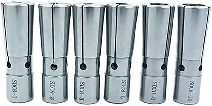 1pc Chuck Collet 0.003 Precision Cnc Collet 2mm 4mm 6mm 8mm 10mm 3.175mm 1/8 Pull Back Collet High Precision Collet Collet(DC8-3.175mm(1-8))