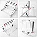 2pcs Adjustable Cutting Machine Support Frame, Foldable Height Adjustable Cutting Machine Table Saw Stand, Height Adjustable Range 2.17-5.31 Inch