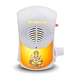 TOYOOS 10 IN 1 Mantra Chanting Box with Gayatri, Mahamrityunjaya, Ganesh, Hanuman, Krishna, Ram Mantras | OM Chanting Device with Akhand Jaap for Meditation, Pooja, Home, Office & Gifting