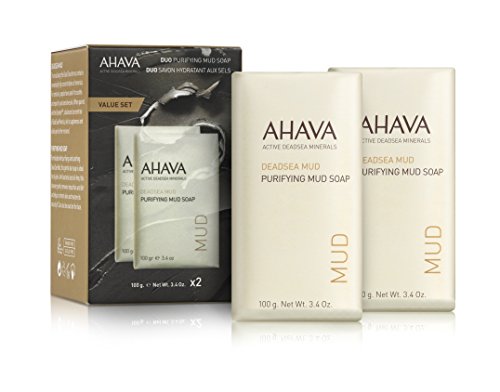 Ahava Purifying Mud Soap Duo Set #TOP22