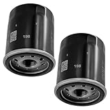 2 Pack Oil Filter Replacement for Pola-ris 2540006 2540122 2540086 Yamaha 5JW-13440-00-00 RZR