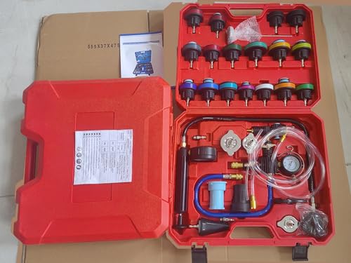 Zoomtools 28 TLG Kühlsystemtester Abdrückgerät Kühlerabdrückgerät Kühler Druck Prüfung Abdrückgerät Kühlsystem Tester