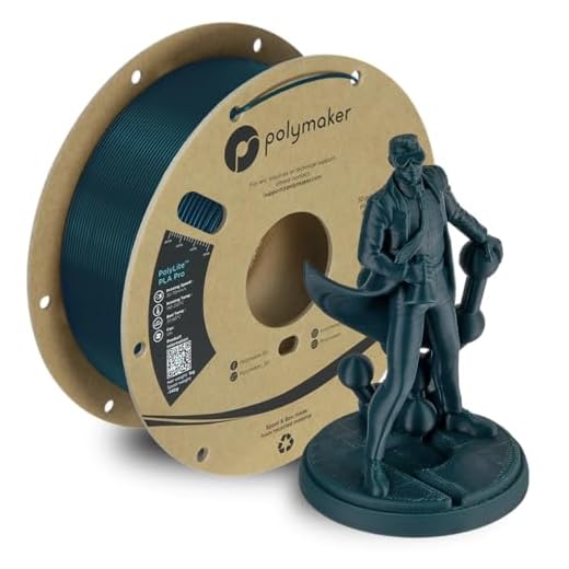 Polymaker PLA PRO Filament 1.75mm 1kg, Tough & High Rigidity Blue-Green 3D Printing Filament, PolyLite PLA PRO 3D Printer Filament 1.75mm, Print with Most 3D Printers