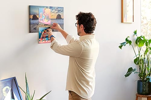 Plus de post-it perdus : planche liège bureau et tableau mural pour rappels 60x40 cm - 4